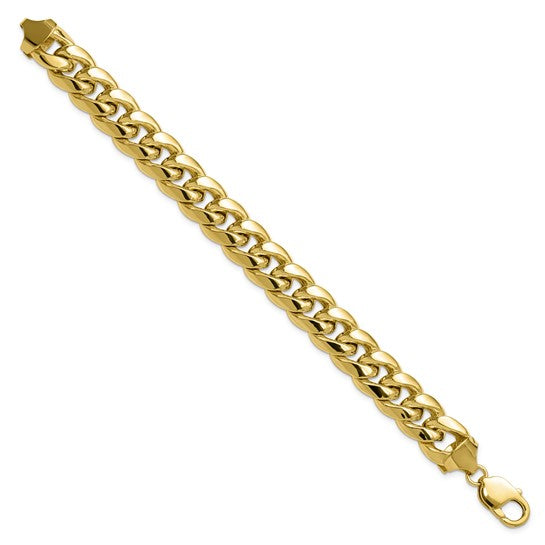 10K 13.2mm Semi-Solid Miami Cuban Chain