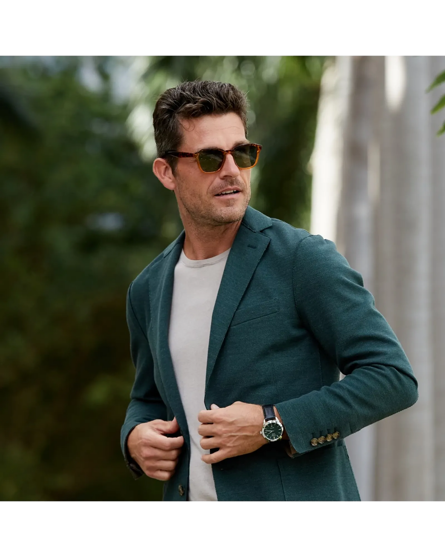 Citizen Eco-Drive Corso Green Dial AW0090-02X