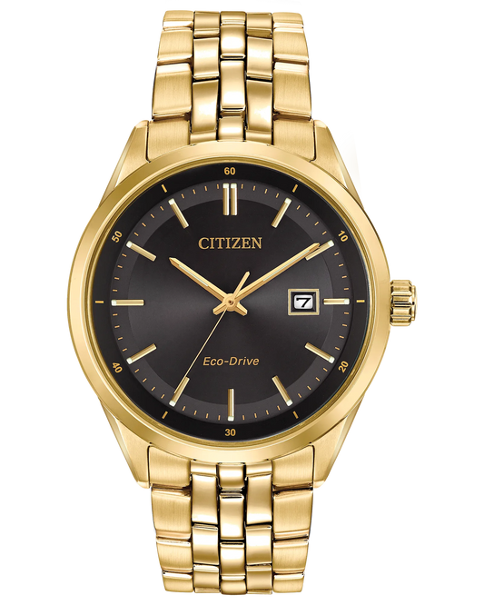 Citizen Eco-Drive Dress Black Dial BM7252-51E