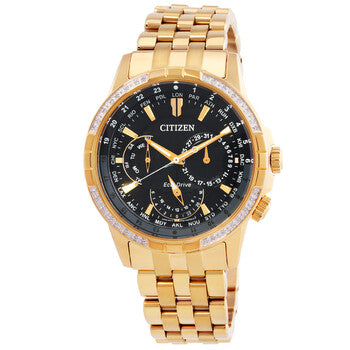 Citizen Eco-Drive Calendrier Black Dial BU2082-56E