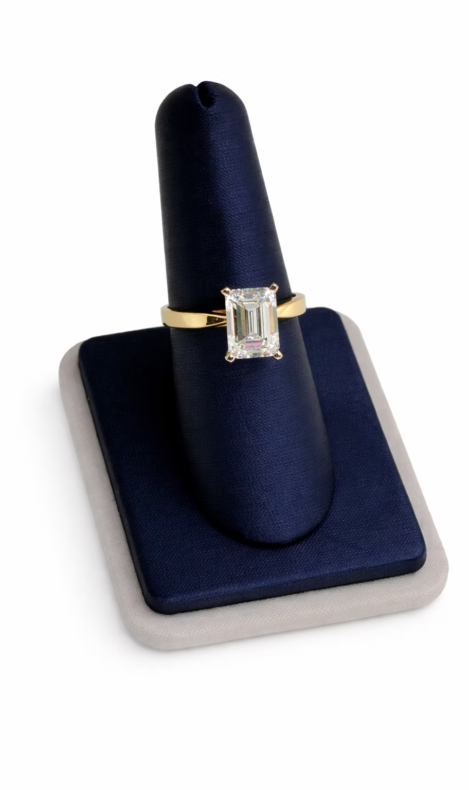 14K Yellow Gold Lab-Grown Diamond Ring – 2.53 CTW