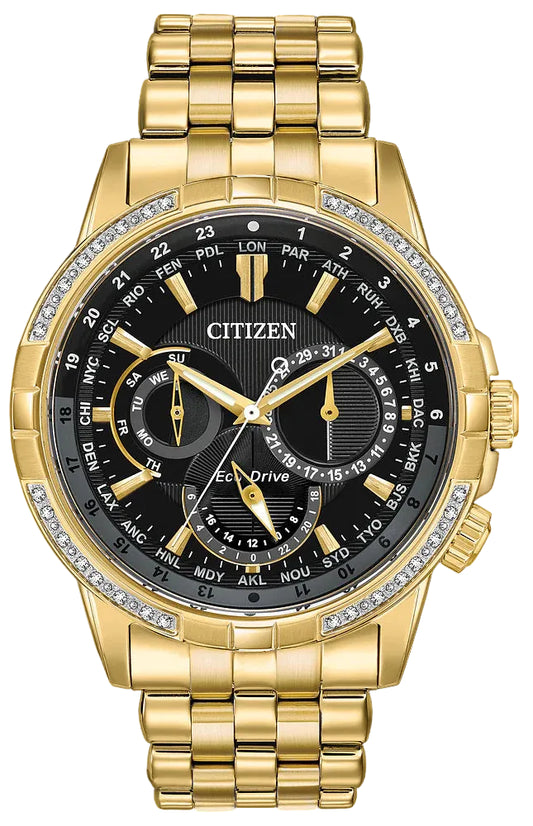 Citizen Eco-Drive Calendrier Black Dial BU2082-56E