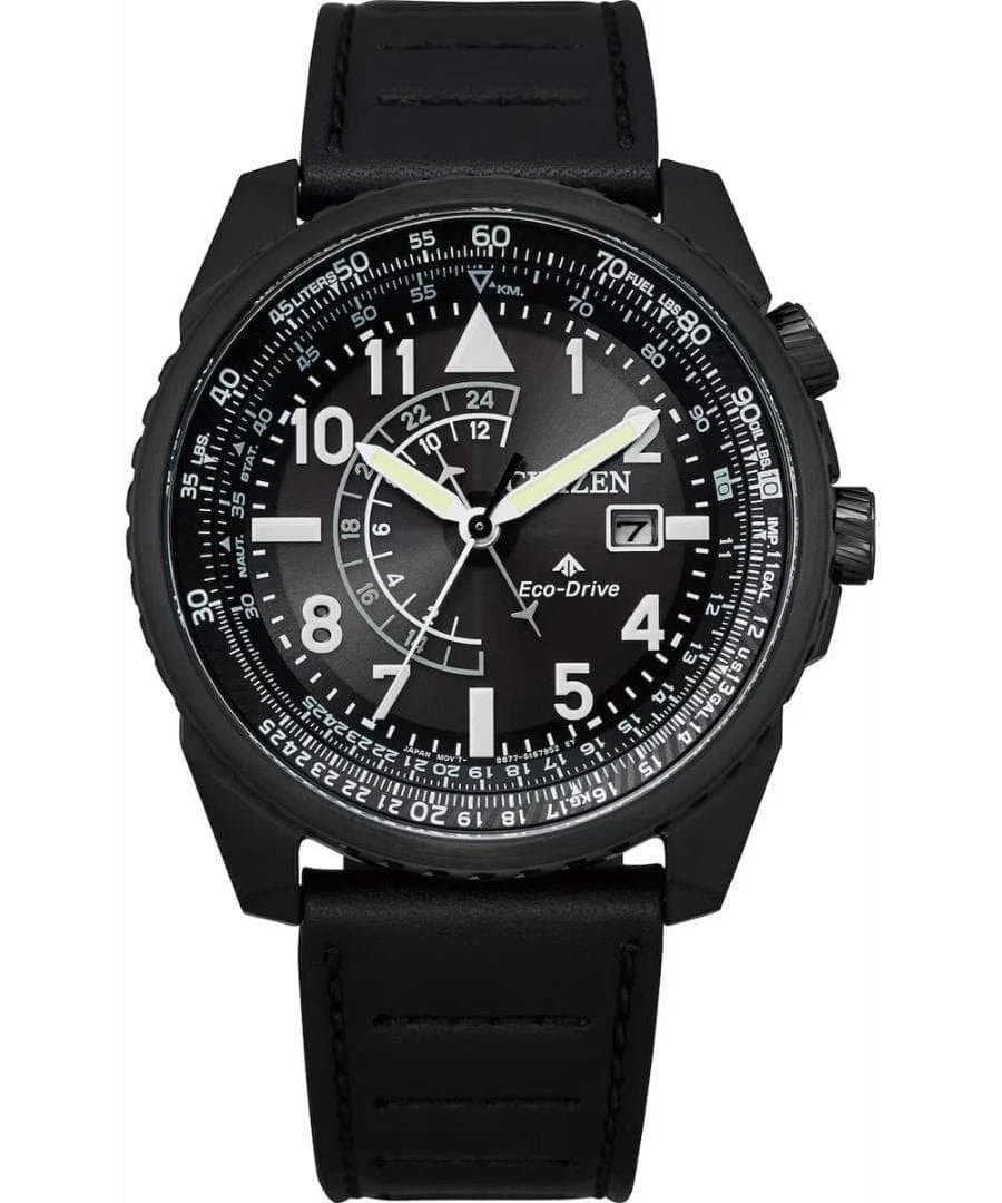 Citizen Eco-Drive Promaster Black Dial BJ7135-02E